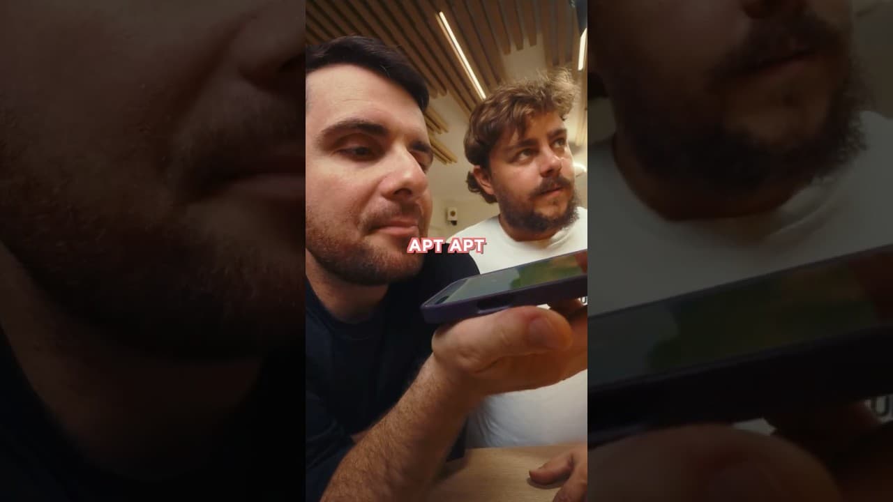 On doit dire la phrase de l'autre à l'envers