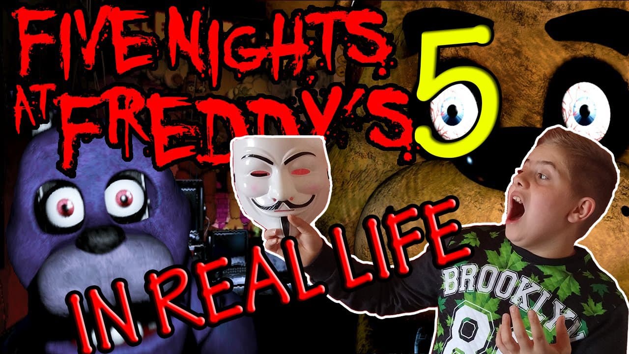 MICHOU - FIVE NIGHT AT FREDDY'S 5 - IN REAL LIFE (COURT MÉTRAGE HORREUR)