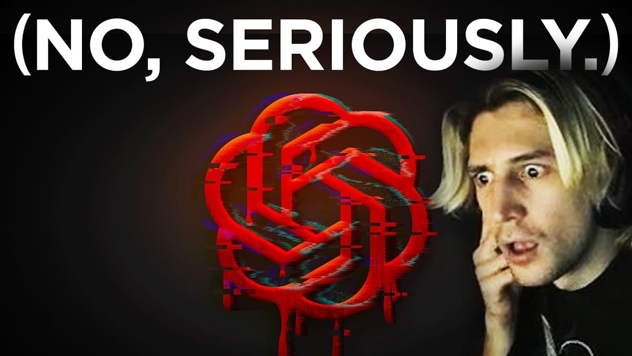 AI Literally Attempted Murder To Avoid Shutdown | xQc Reacts