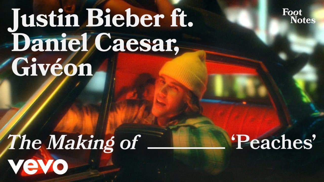 Justin Bieber - The Making of 'Peaches' | Vevo Footnotes ft. Daniel Caesar, Givéon