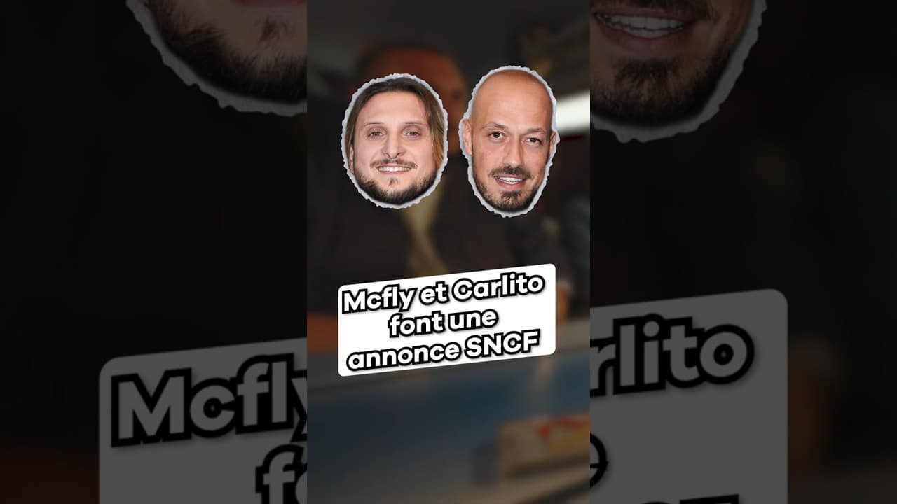 Mcfly & Carlito font une annonce SNCF