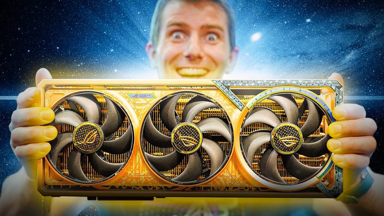 I Got the GPU Made With LITERAL GOLD