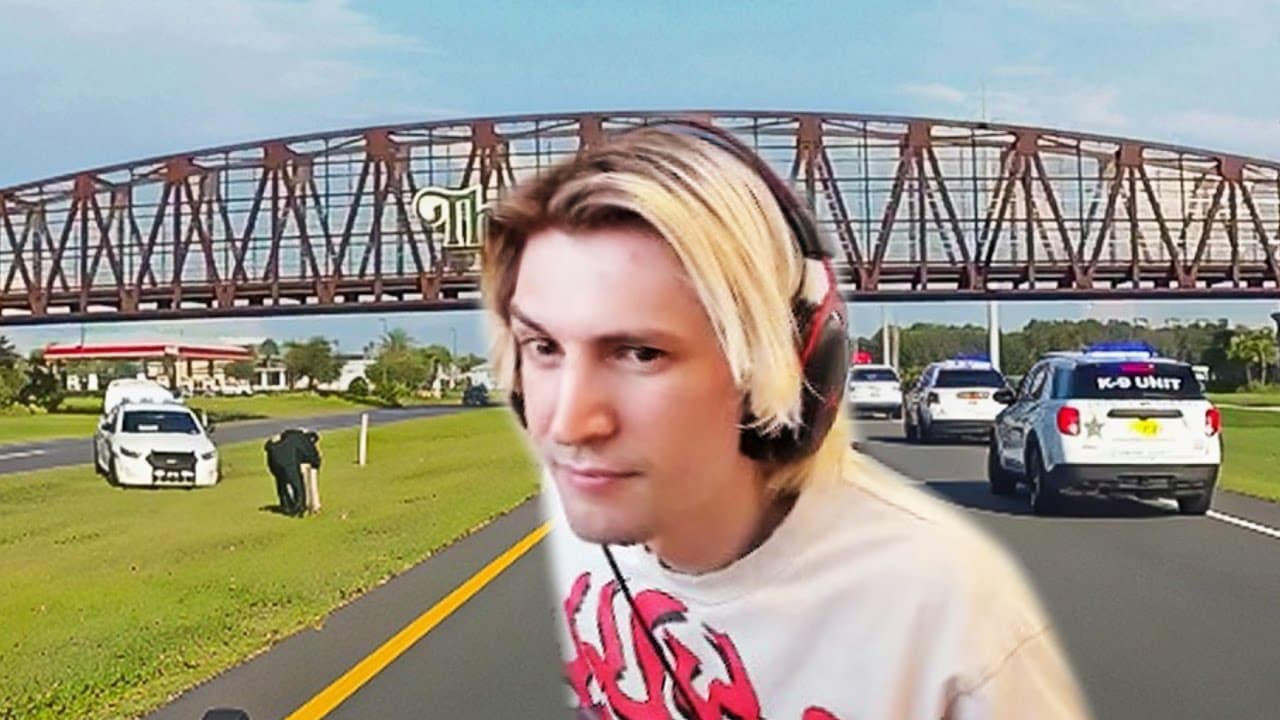 Stolen Car Leads to 5-Star Wanted Level Chase | xQc Reacts