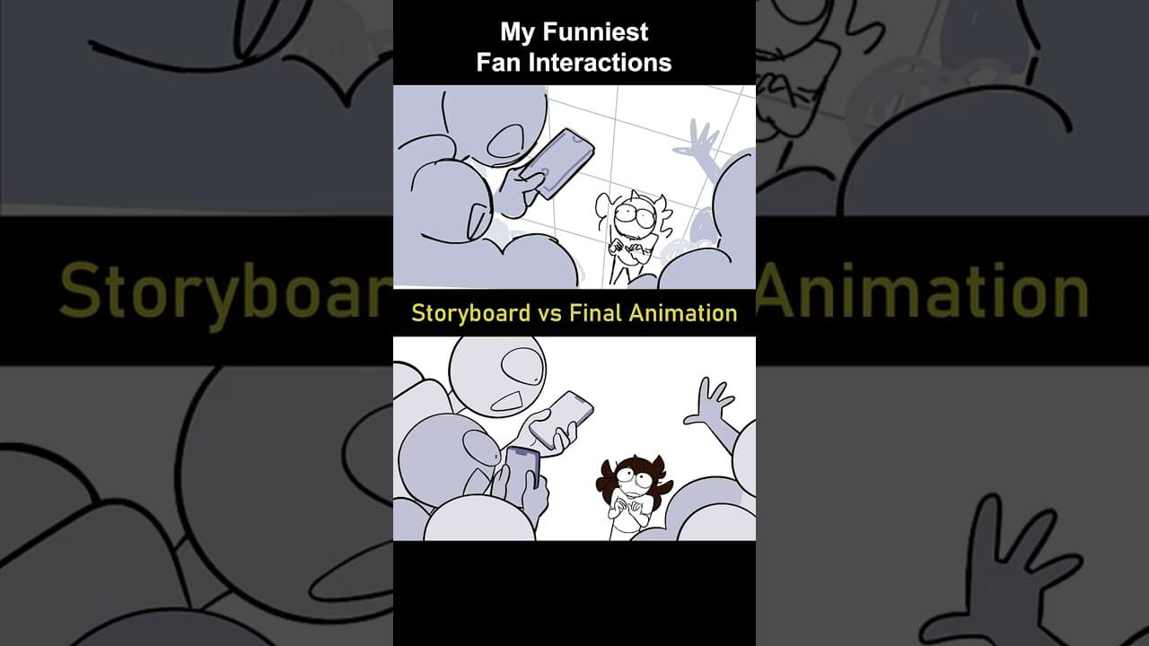 Storyboard vs Animation: My Funniest Fan Interactions (shot 26)
