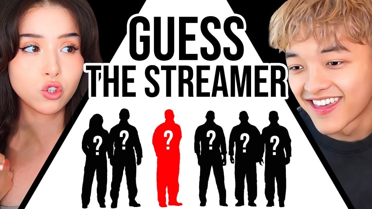 Pokimane & JasonTheWeen Play Guess The Streamer