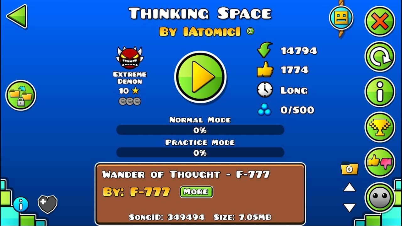 Thinking Space got rated, GET MAD