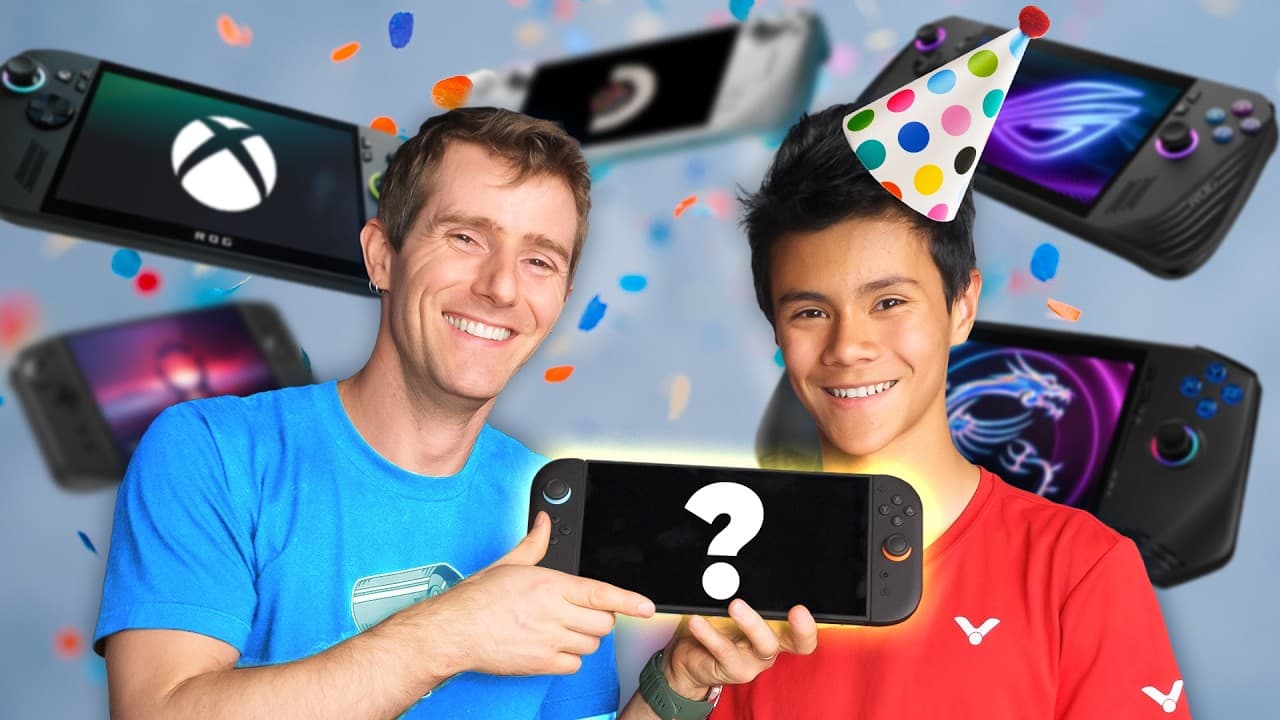 I Let My Son Pick ANY Gaming Handheld for His Birthday