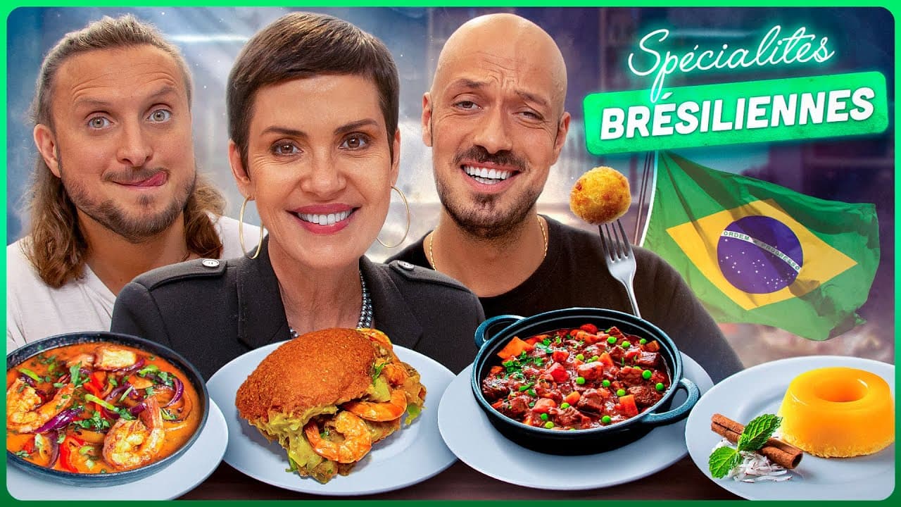 LA BATTLE DES PAYS : on déguste les spécialités brésiliennes avec une incroyable Cristina Córdula