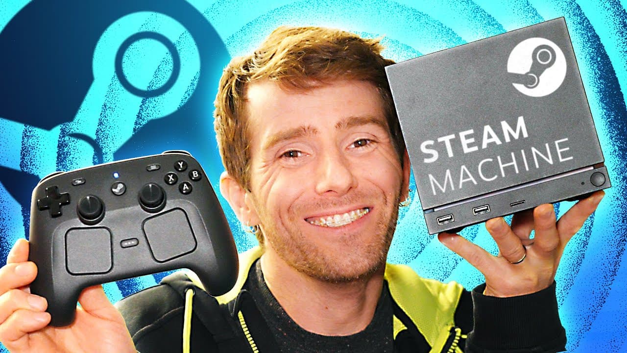 Valve’s New Console and Controller - STEAM Machine & STEAM Controller (2026) First Look
