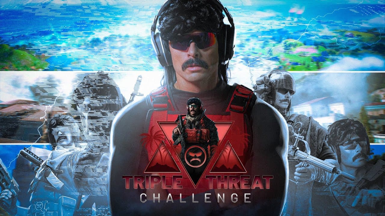 DR DISRESPECT'S TRIPLE THREAT CHALLENGE - ARC RAIDERS • BF6 • FORTNITE