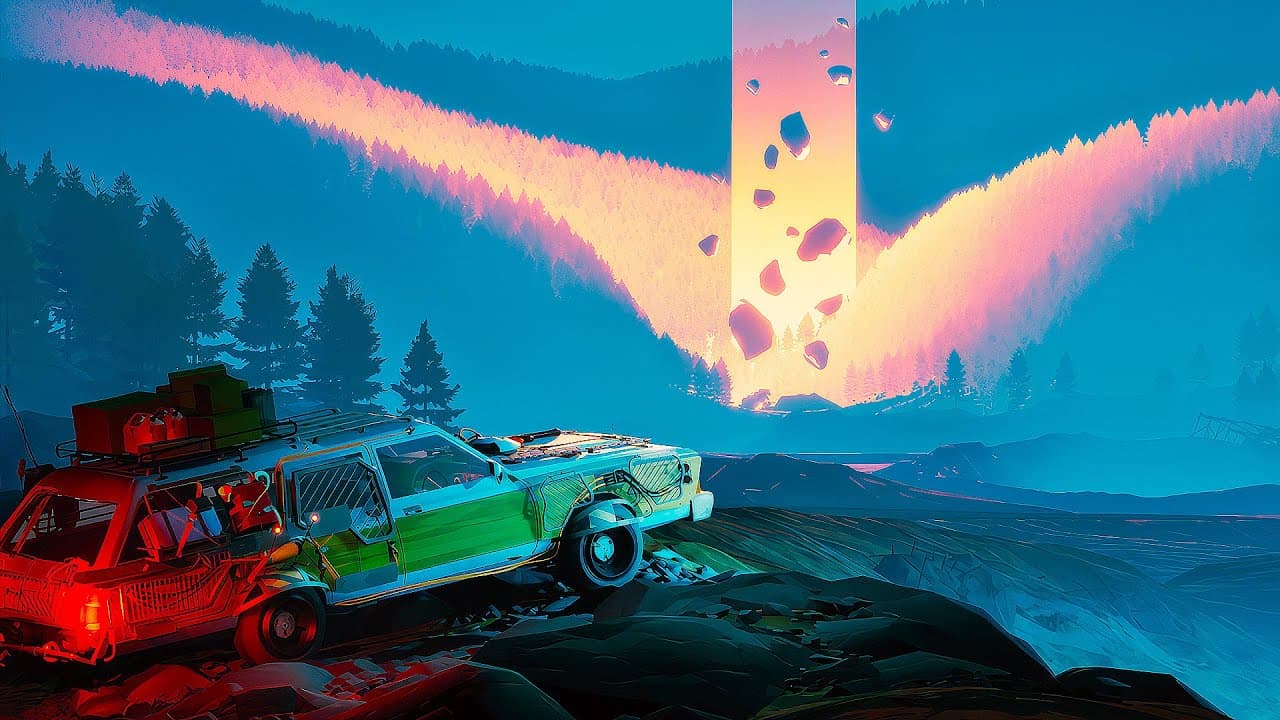 Open World Driving Horror Game | Pacific Drive - Part 1