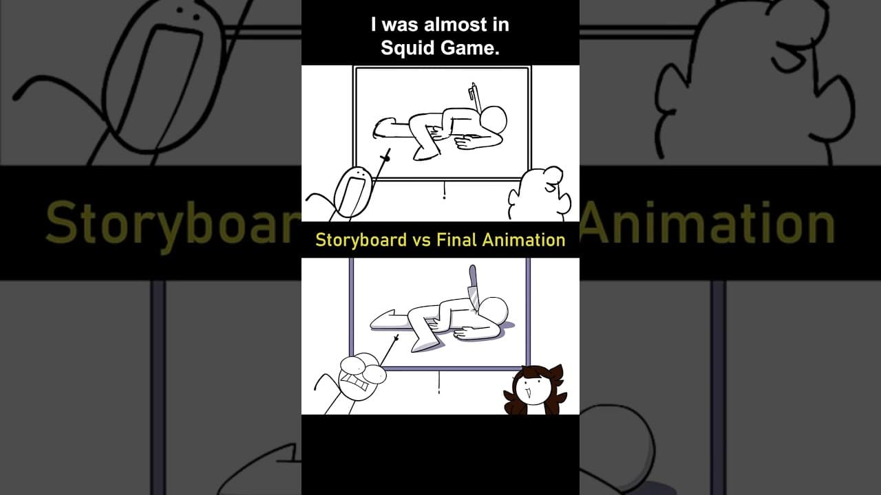 Storyboard vs Animation: I was almost in Squid Game. (shot 19)
