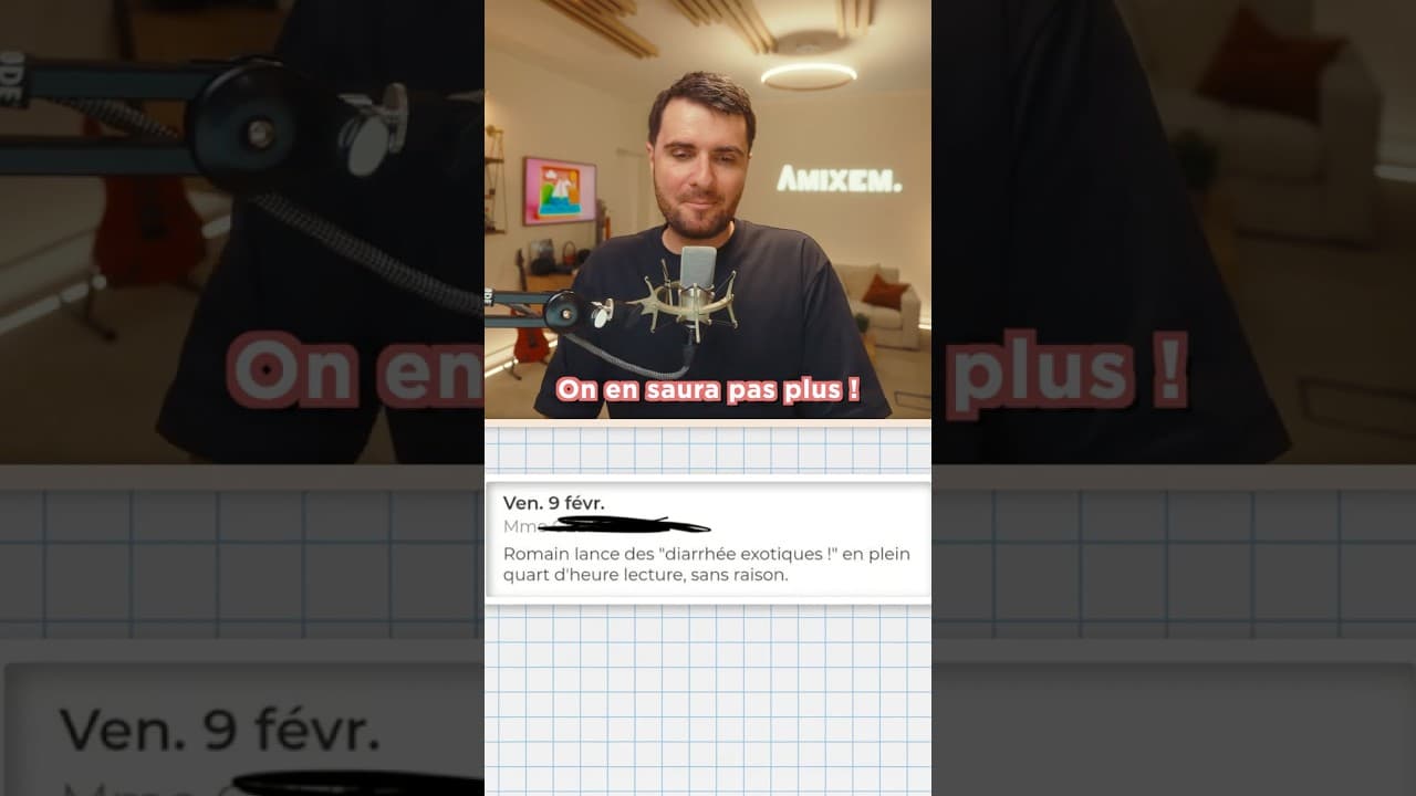 Des diarrhées exotiques ? 🤔 (scène coupée)