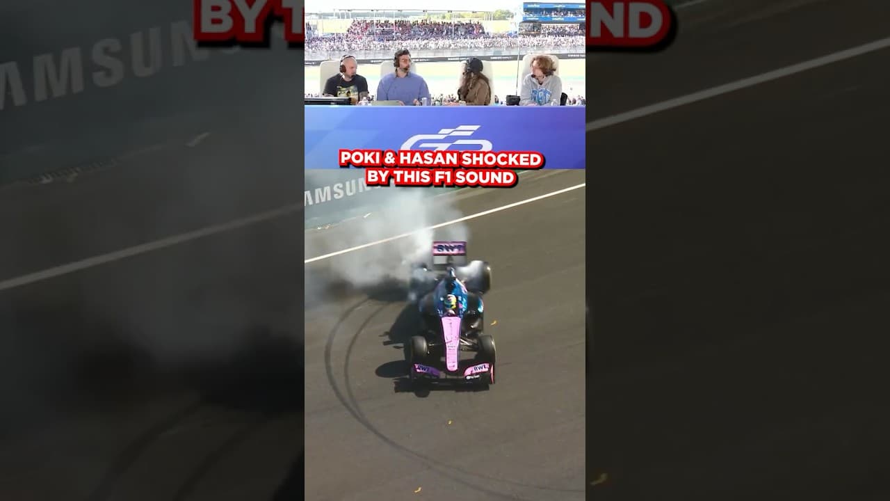 Poki & Hasan Shocked By This F1 🏎️