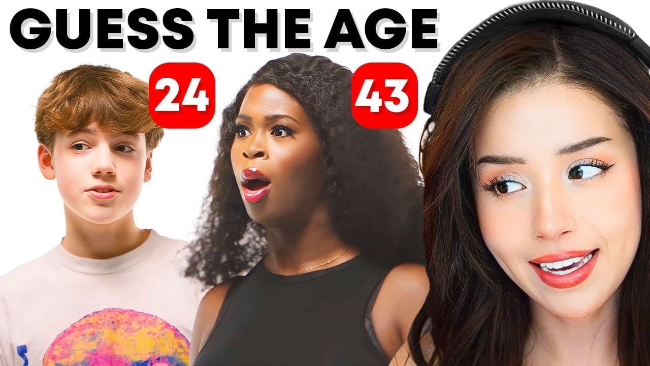 Pokimane Tries To Guess Strangers' Age