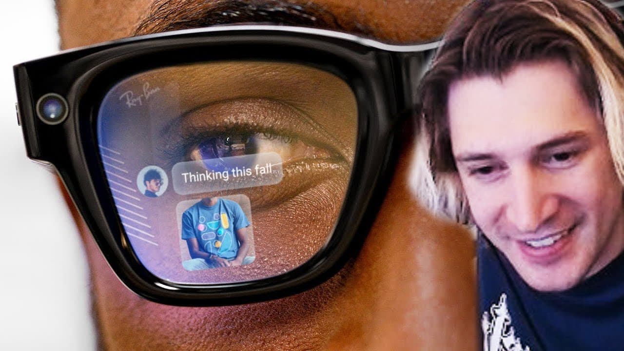 Smart Glasses are Suddenly Good? | xQc Reacts
