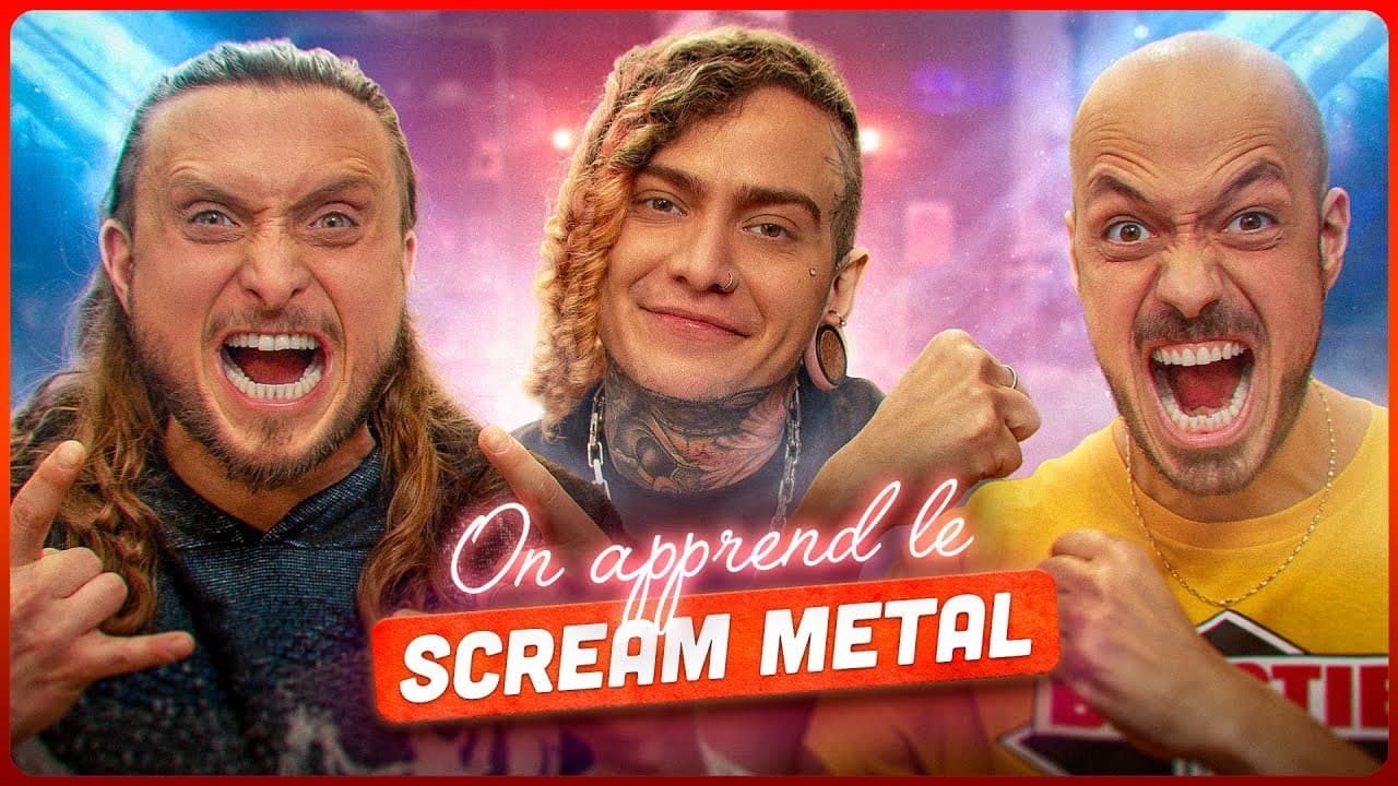 Will Ramos nous apprend à faire un scream métal ! Vous allez avoir envie de crier !