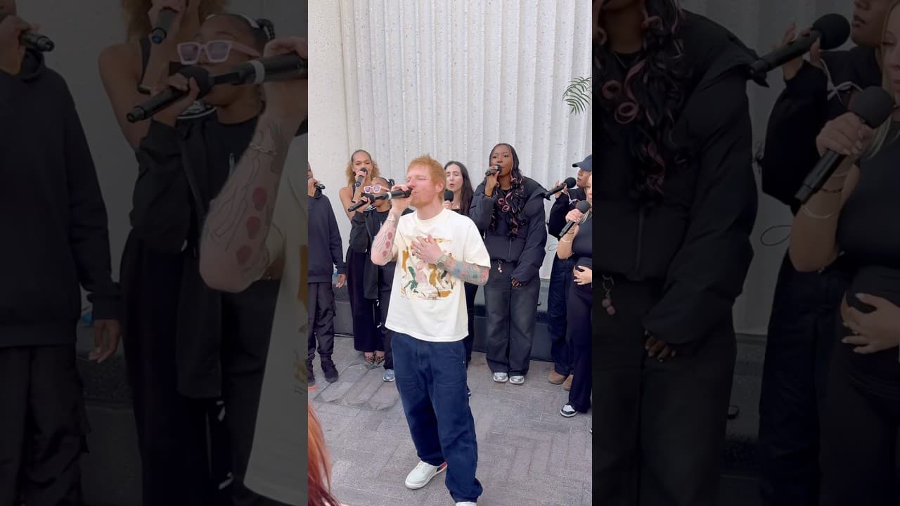 Singing Camera with the amazing @flamescollective