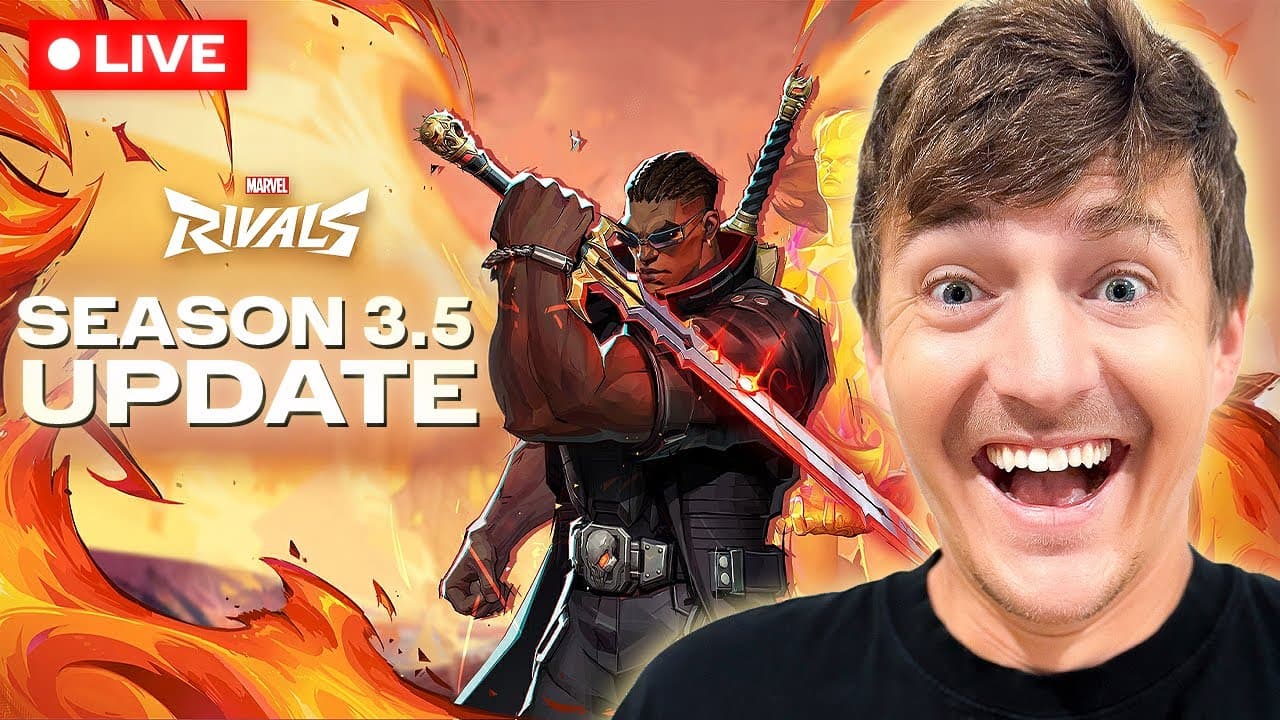 π΄ Ninja Plays Marvel Rivals NEW 3.5 SEASON + NEW HERO BLADE #MarvelRivalsBlade