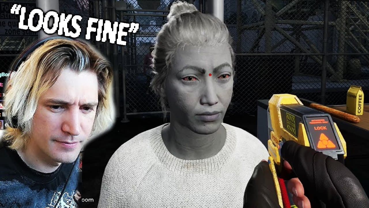 xQc Works at a QUARANTINE ZONE