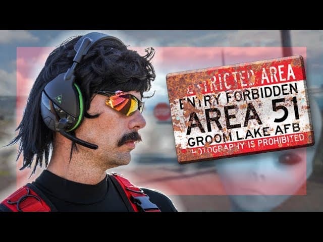 DrDisrespect on the AREA 51 RAID