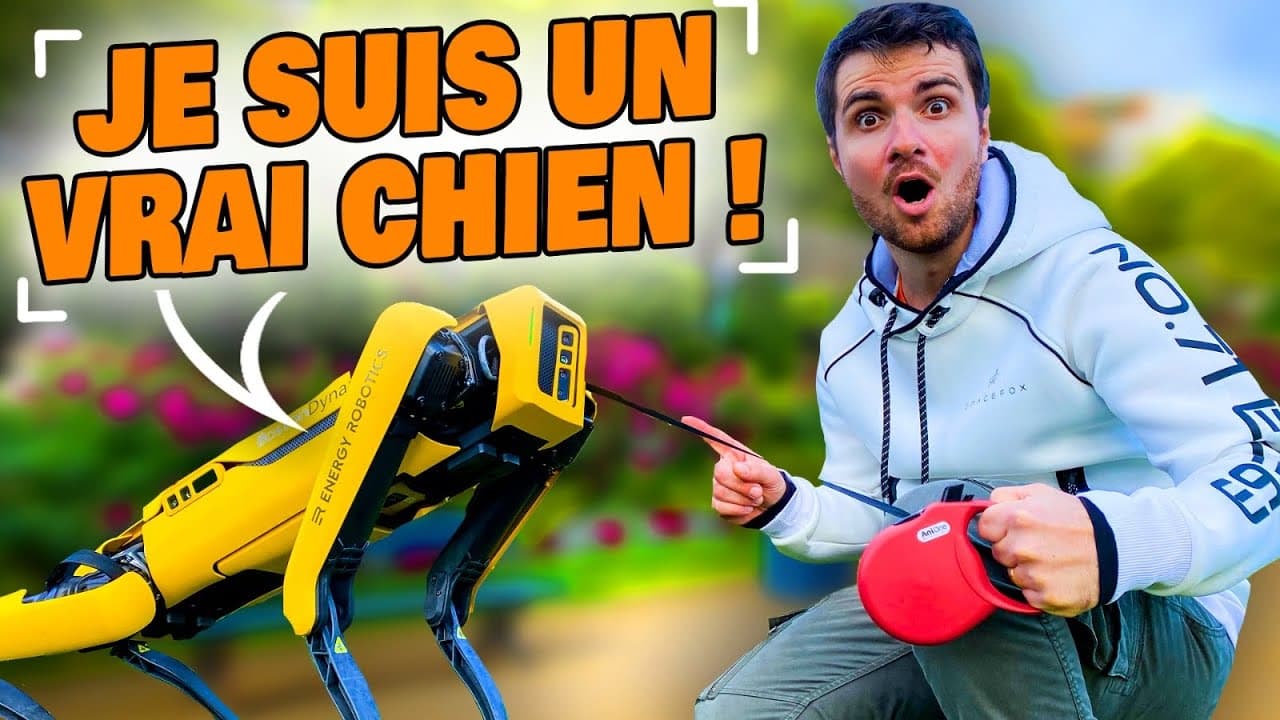 JE ME PREND LA TÊTE AVEC MON CHIEN ROBOT ! (il rend fou)