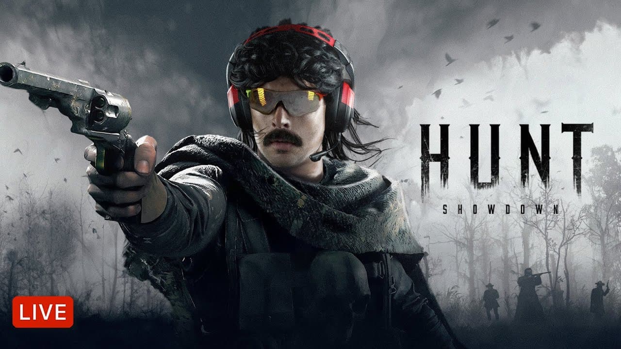 🔴LIVE - DR DISRESPECT - HUNT: SHOWDOWN - MAX LEVELING