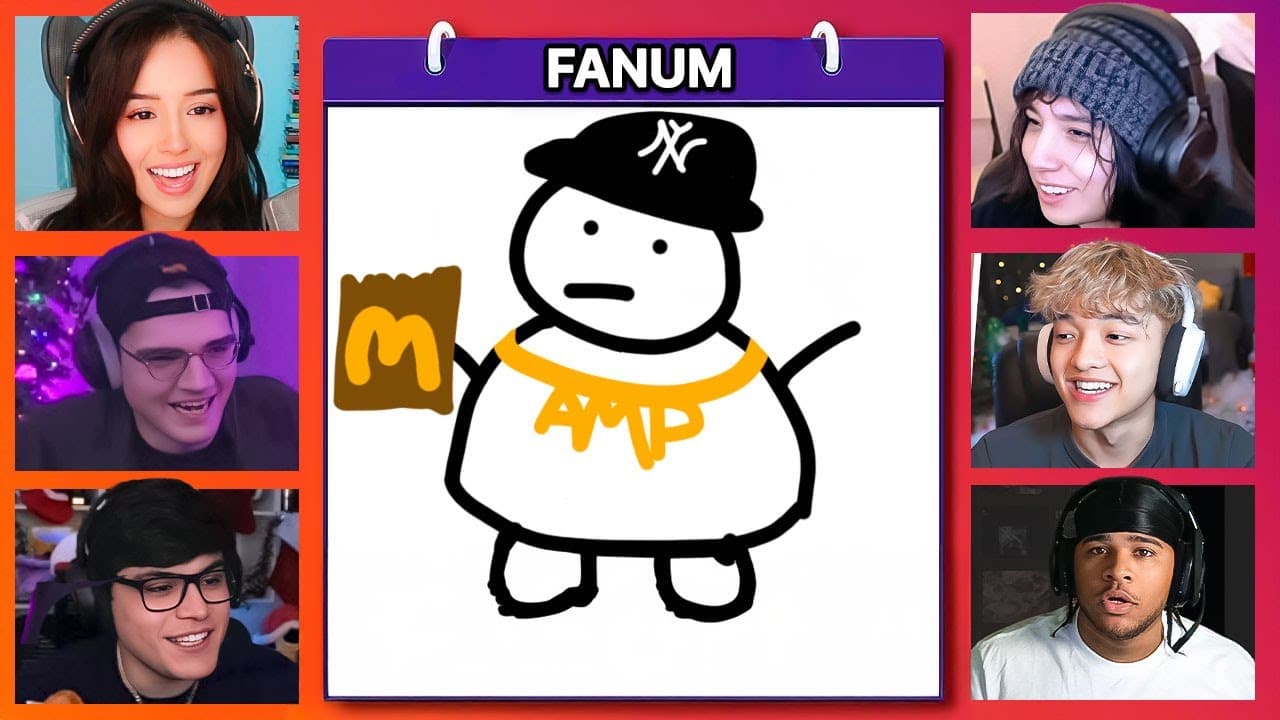 Pokimane Plays Gartic Phone ft. Jason, Fanum, Quackity & More