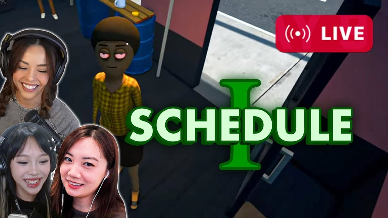 🔴LIVE! SCHEDULE1 WIITH SUNNY AND FANFAN FOR CHARITY! (multi-streaming on twitch)