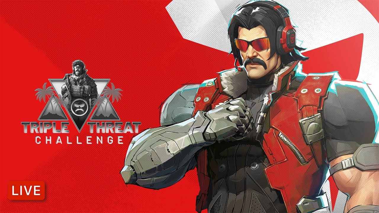PART 1 - DR DISRESPECT - MARVEL RIVALS, PUBG, OFF THE GRID - TRIPLE THREAT GAME CHALLENGE