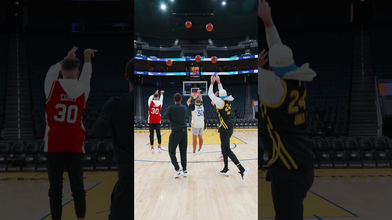 Which shot went in? 😵💫 #StephCurry