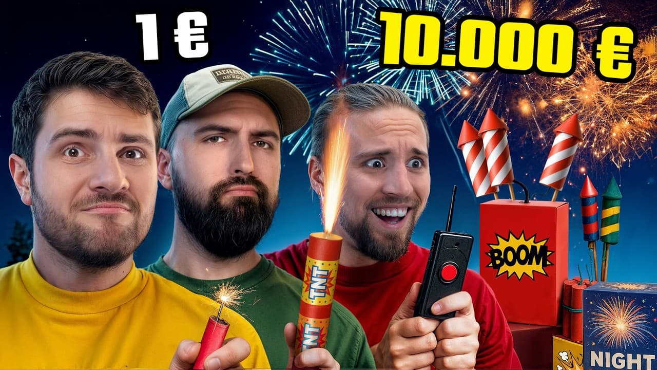PÉTARD À 1€ Vs. PÉTARD à 10 000€ (on a tout testé et c’est incroyable)