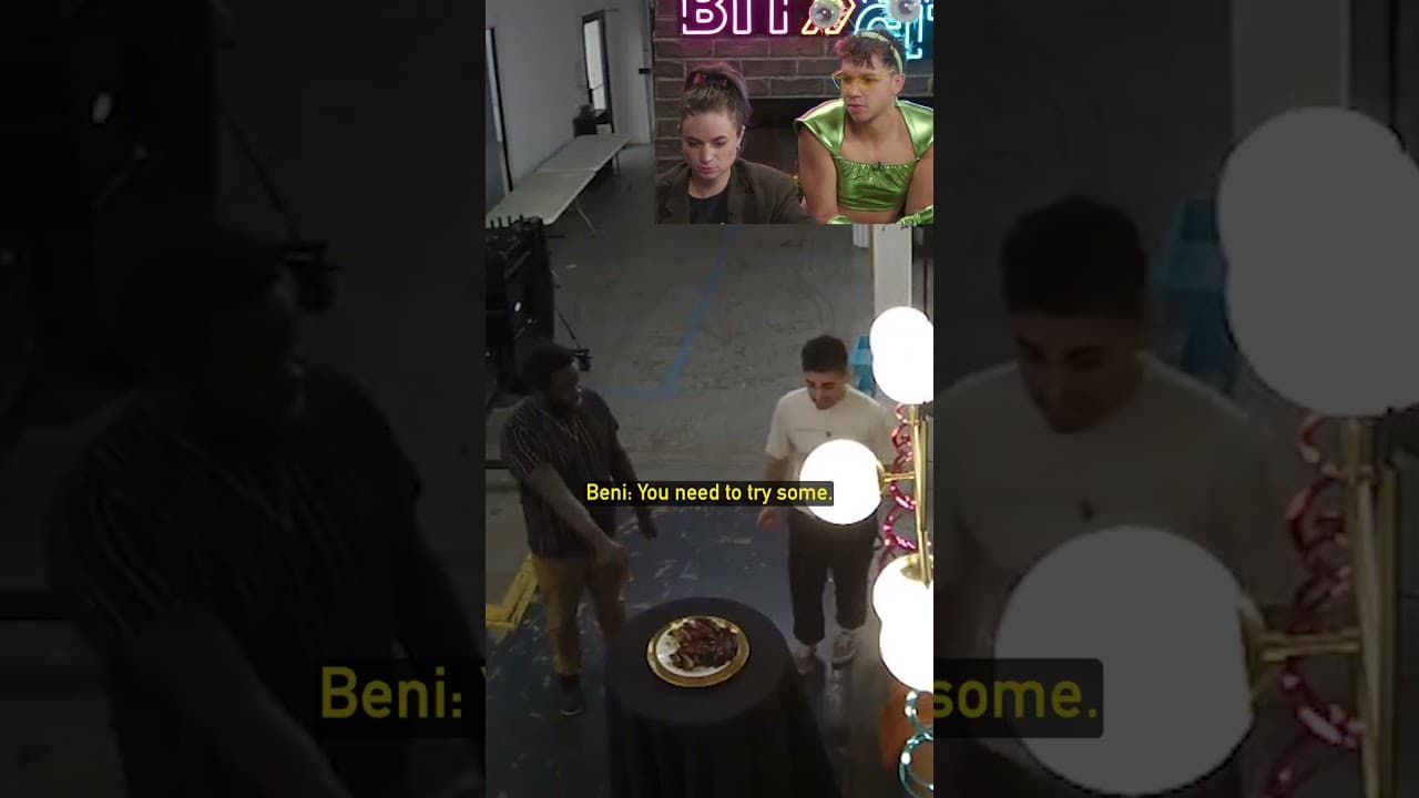 We put a plate of ribs on a hidden camera...