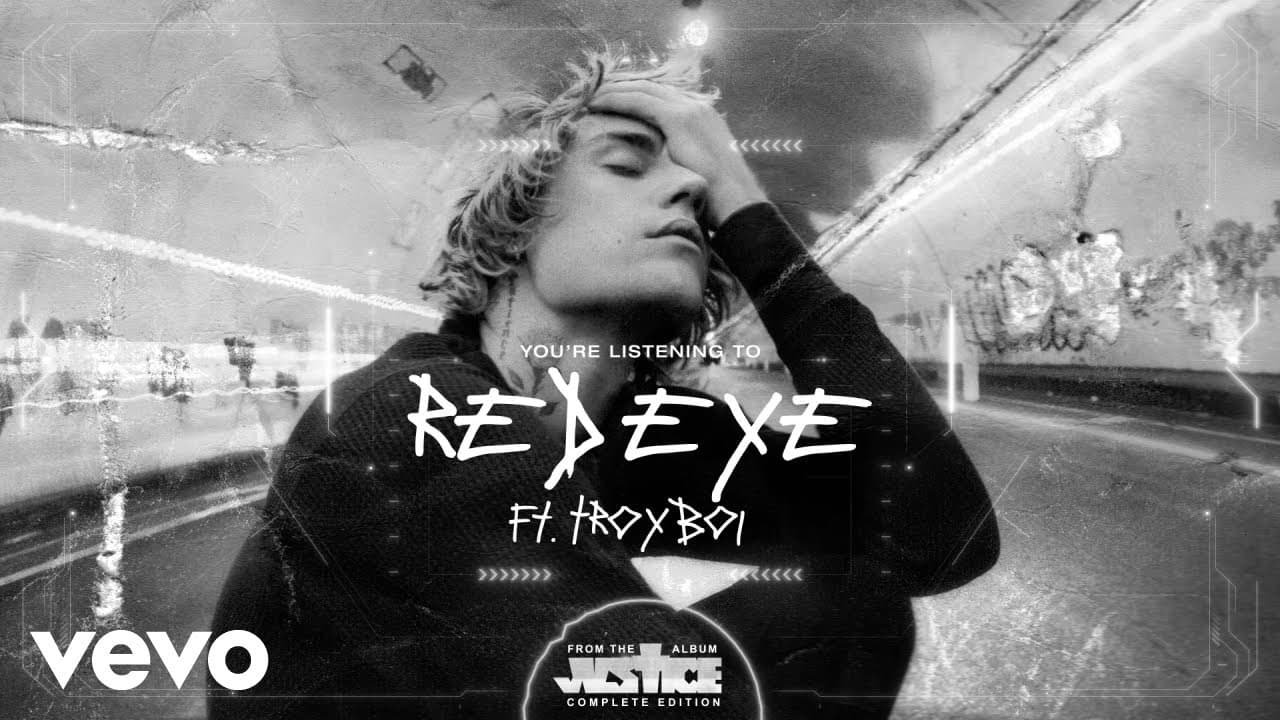 Justin Bieber - Red Eye (Visualizer) ft. TroyBoi