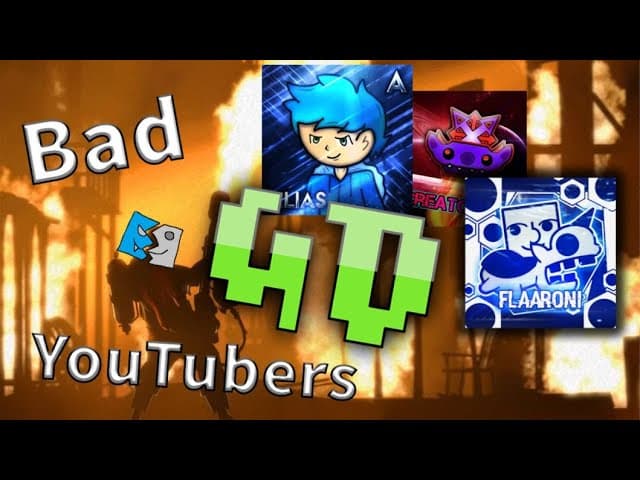 Bad Geometry Dash YouTube Channels - Alias, XcreatorGoal, & Flaaroni