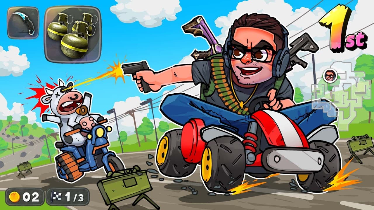 FPS PRO TRIES MARIO KART FOR THE FIRST TIME