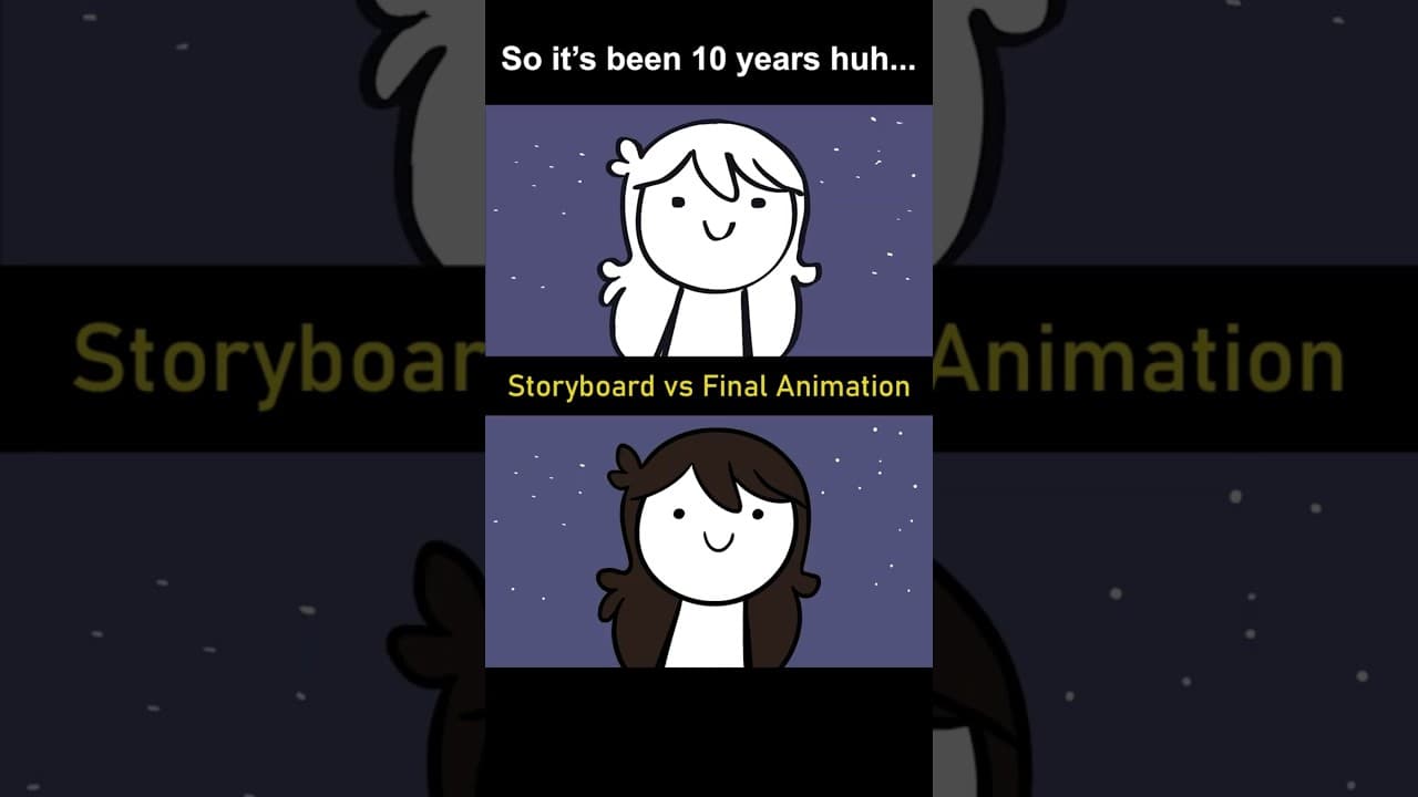 Storyboard vs Animation: 10 Years of Jaiden (shot 2)