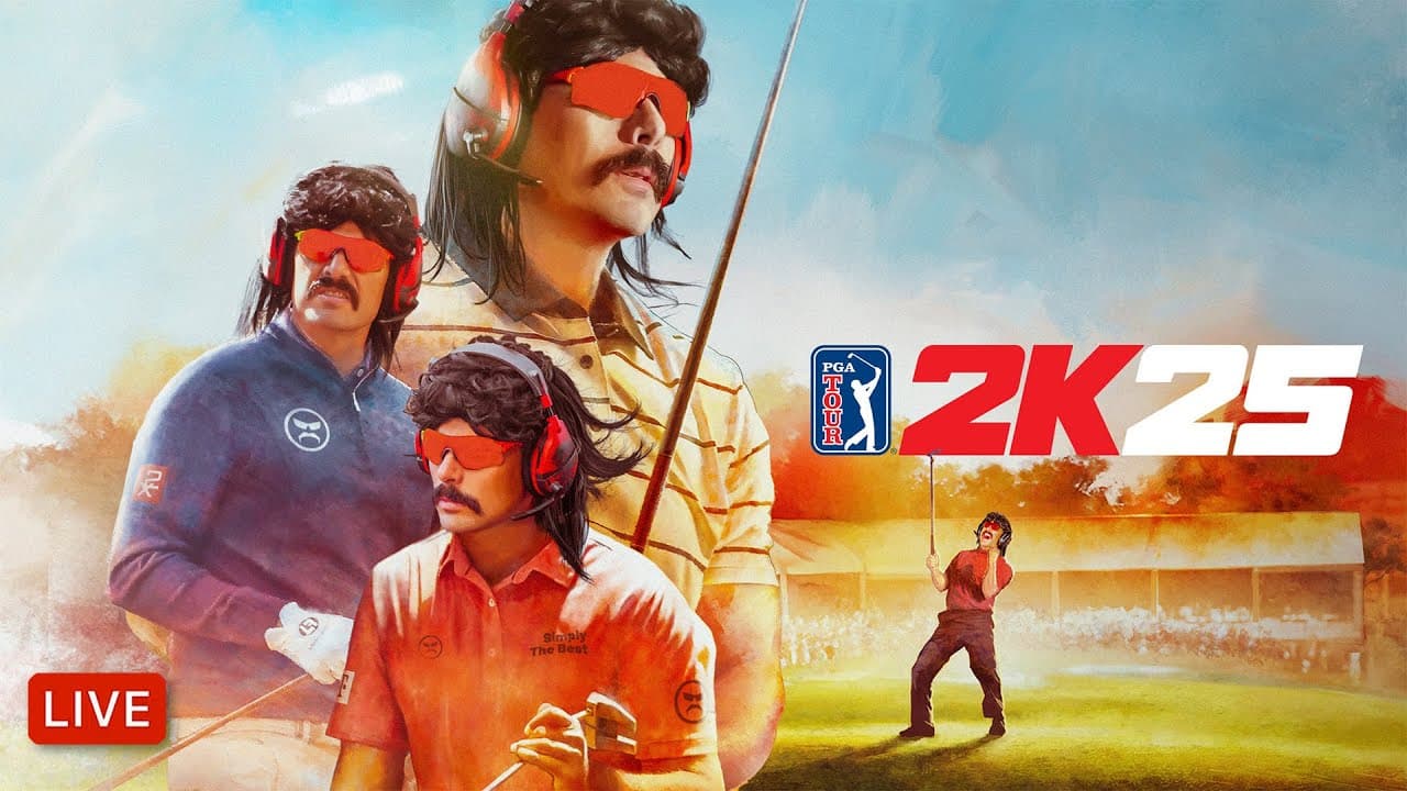 🔴LIVE - DR DISRESPECT - PGA TOUR 2K25 - ONLINE RANKED UNDEFEATED