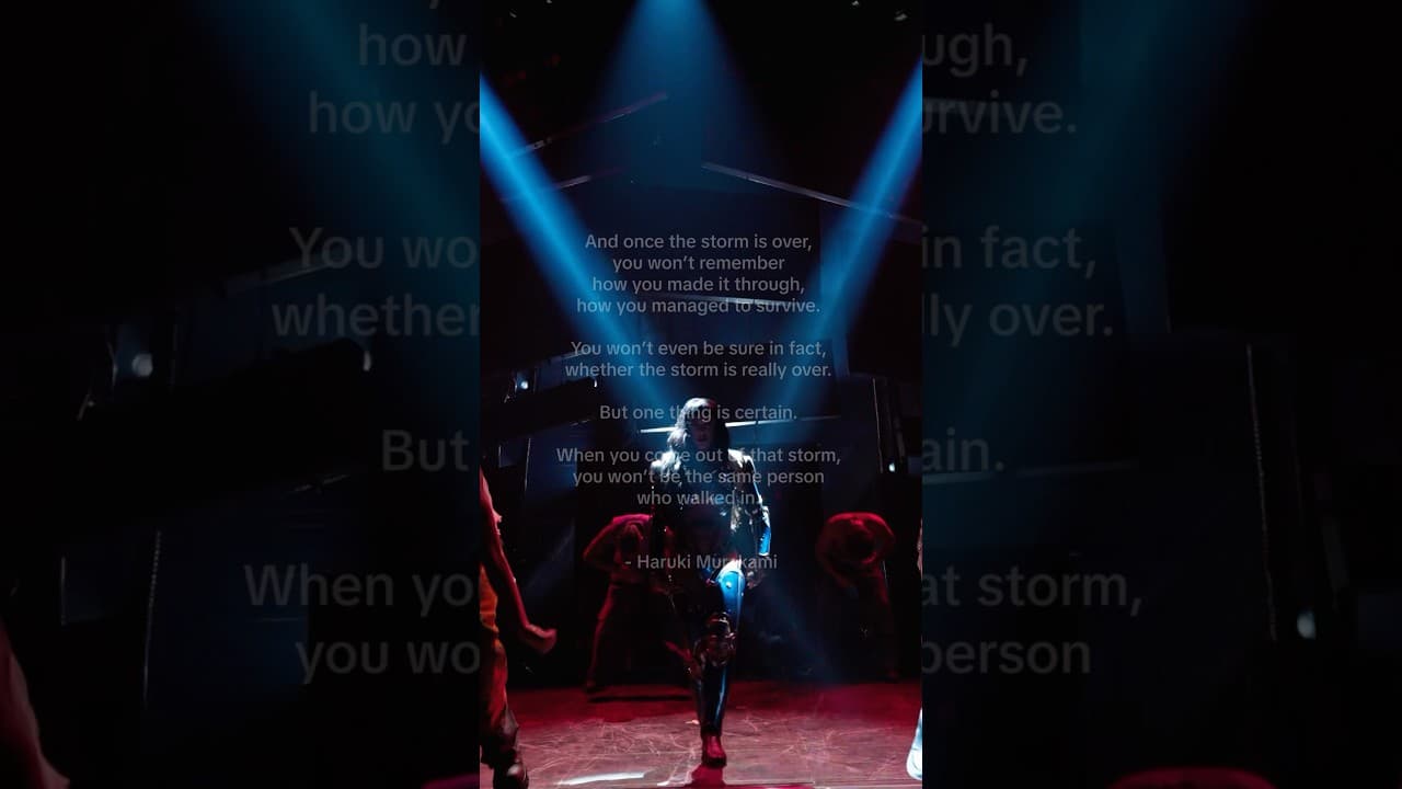 I know there’s gotta be rain if I want the rainbows.