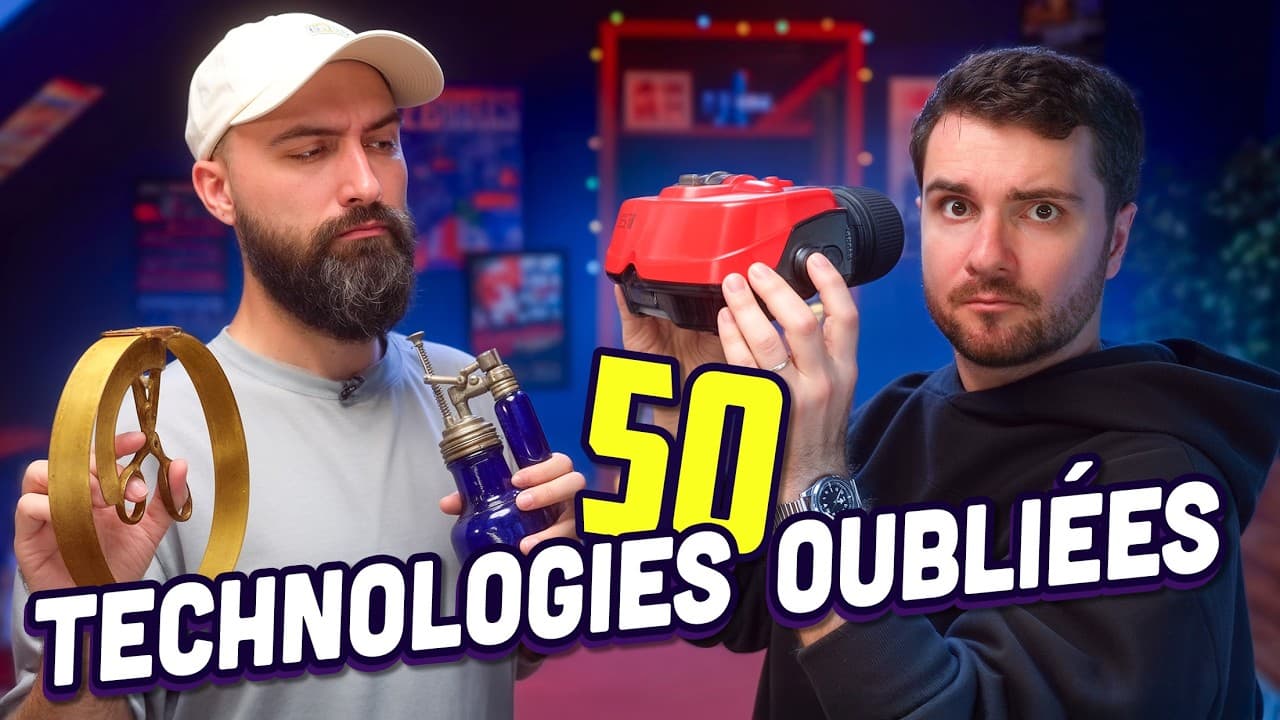 ON TESTE 50 TECHNOLOGIES OUBLIÉES (certaines sont folles)
