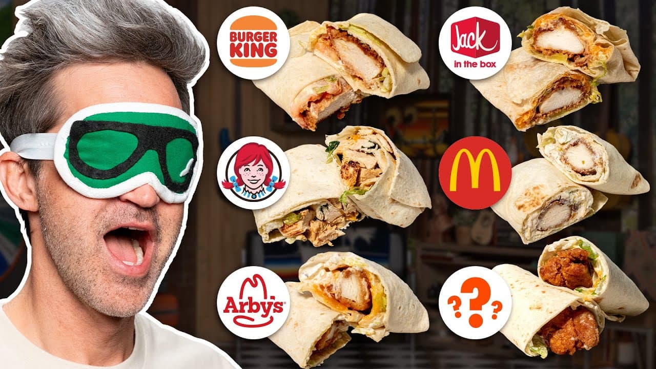 Chicken Wrap Blind Taste Test