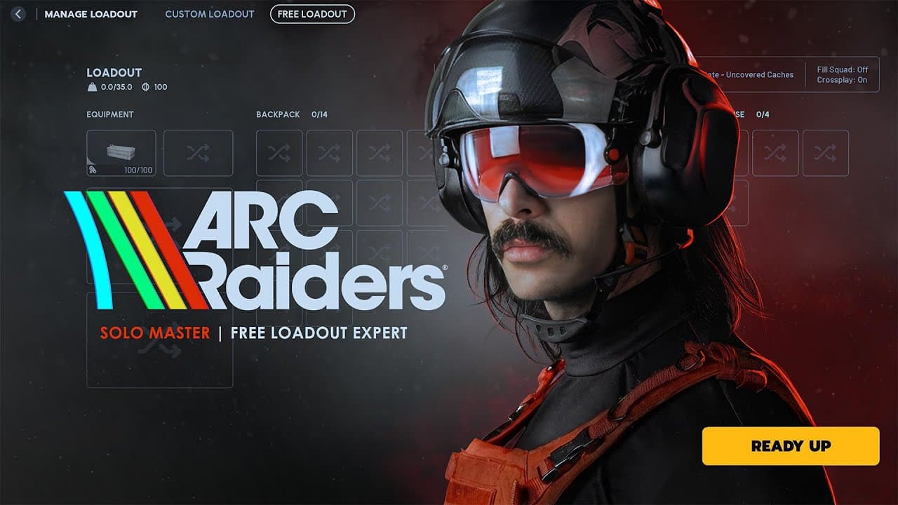 DR DISRESPECT - ARC RAIDERS - FREE LOADOUT EXPERT