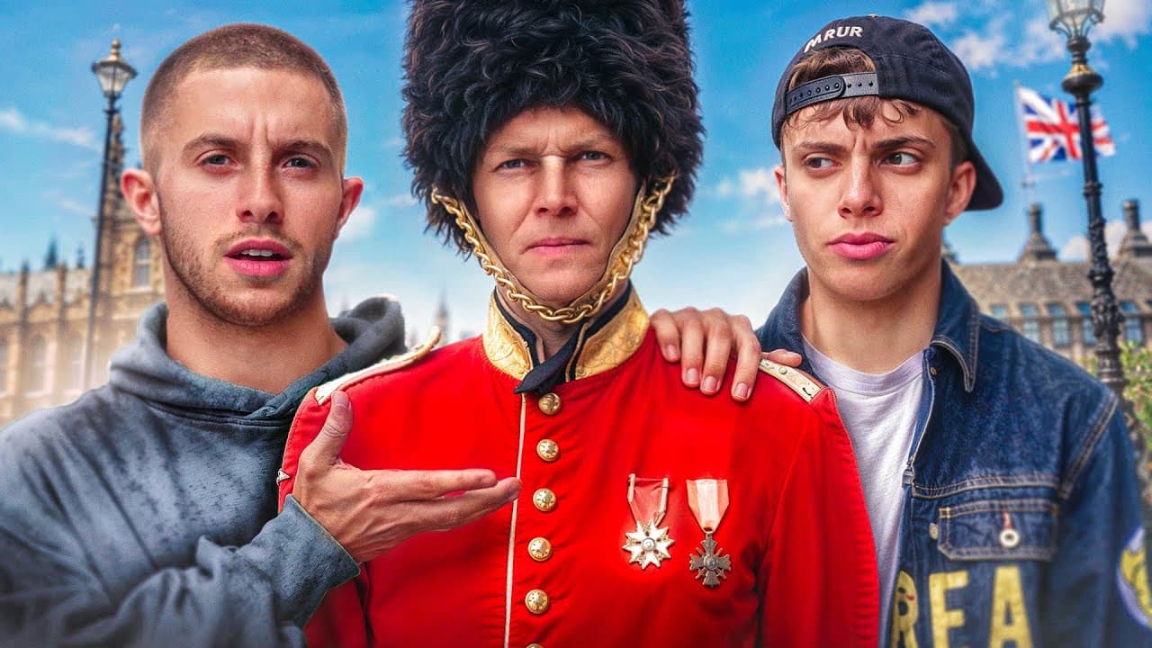 ESSAYEZ de faire RIRE le Garde Anglais ! (avec Anyme)