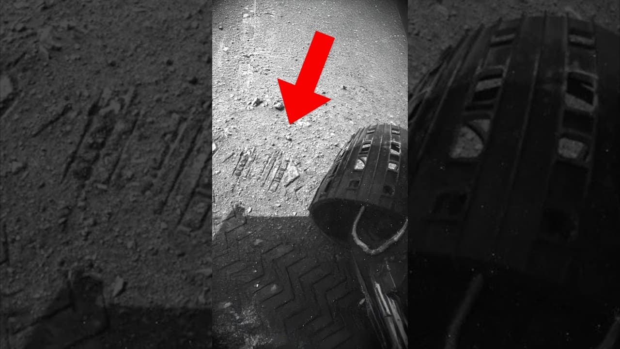 Hidden message on Mars