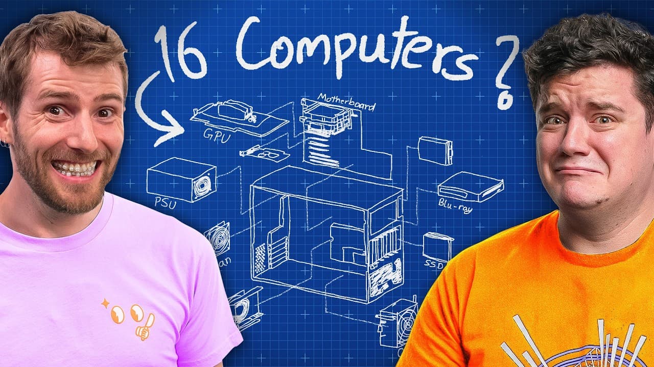 I Gave Him an IMPOSSIBLE Task - Building a Portable 16 Player LAN Party