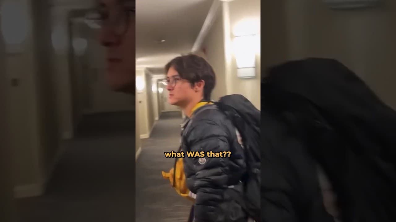 he always does this...