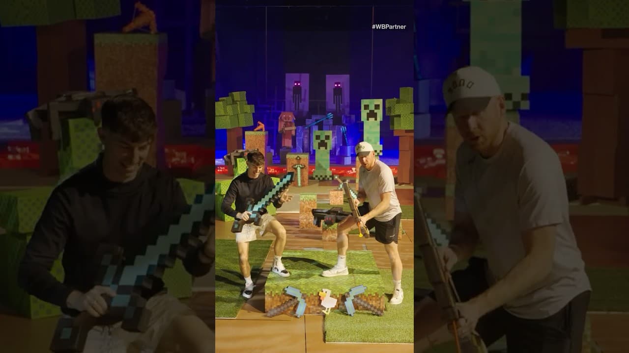 #wbpartner This was INSANE. Go get tickets for A Minecraft Movie today, only in theaters April 4th!