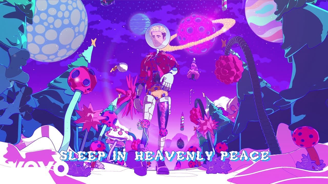 Justin Bieber - Silent Night (Lyric Video)