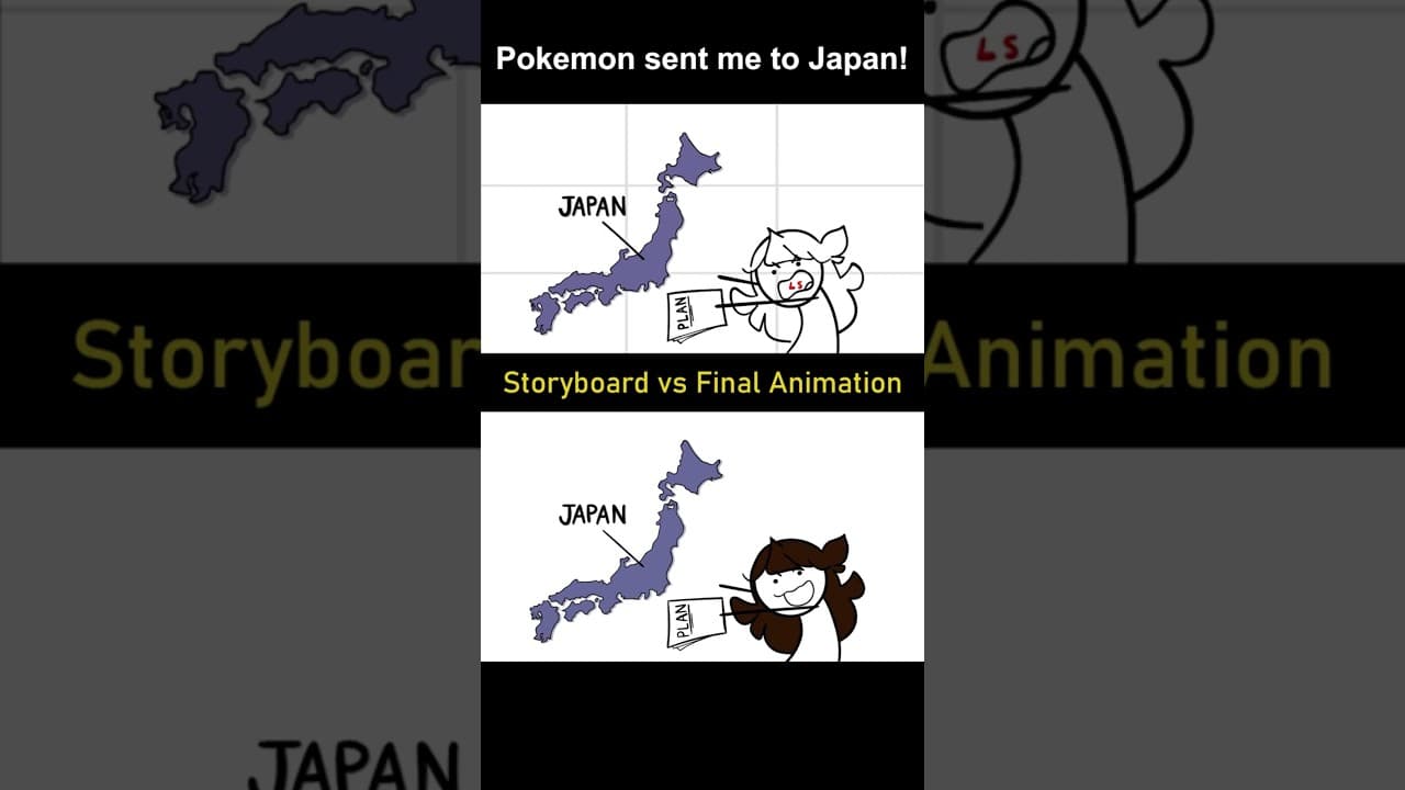 Storyboard vs Animation: I went to Japan (shot 3)