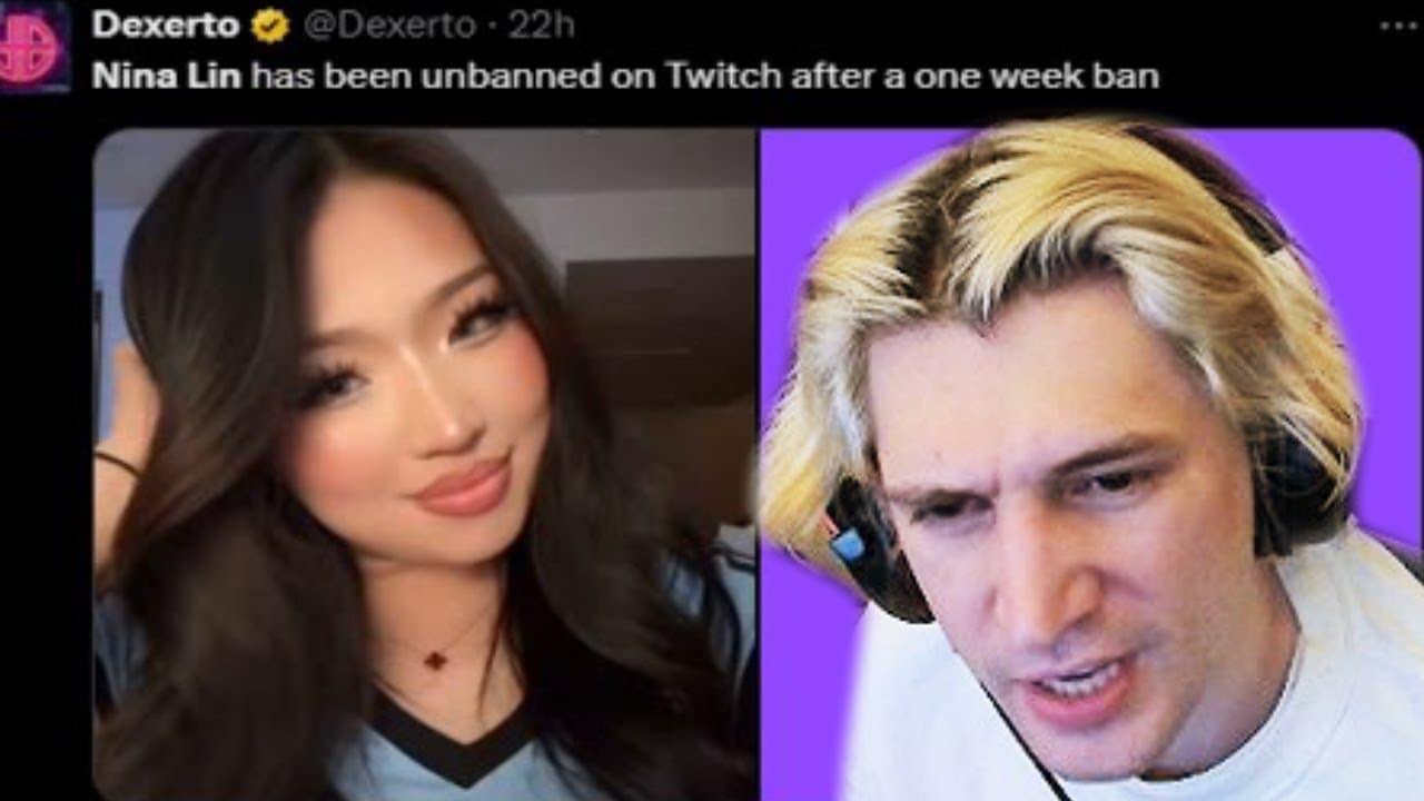 Why Did Twitch Unban Her | xQc Reacts